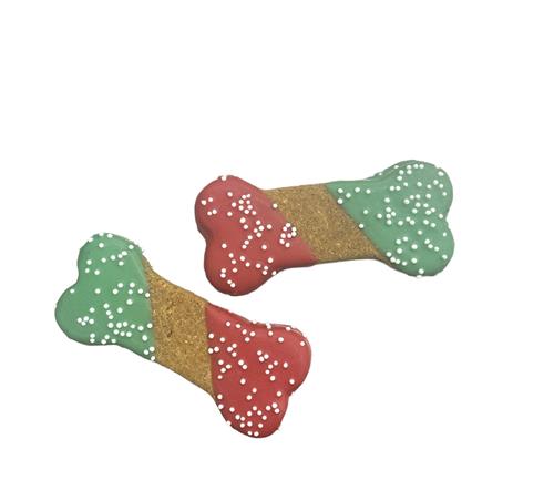 Christmas Double Dipped Bones - Tray of 21 *